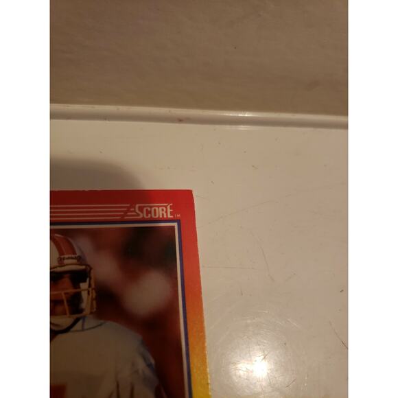 Vinny Testaverde 1990 Score #261 - Tampa Bay Buccaneers - NFL - Picture 4 of 6